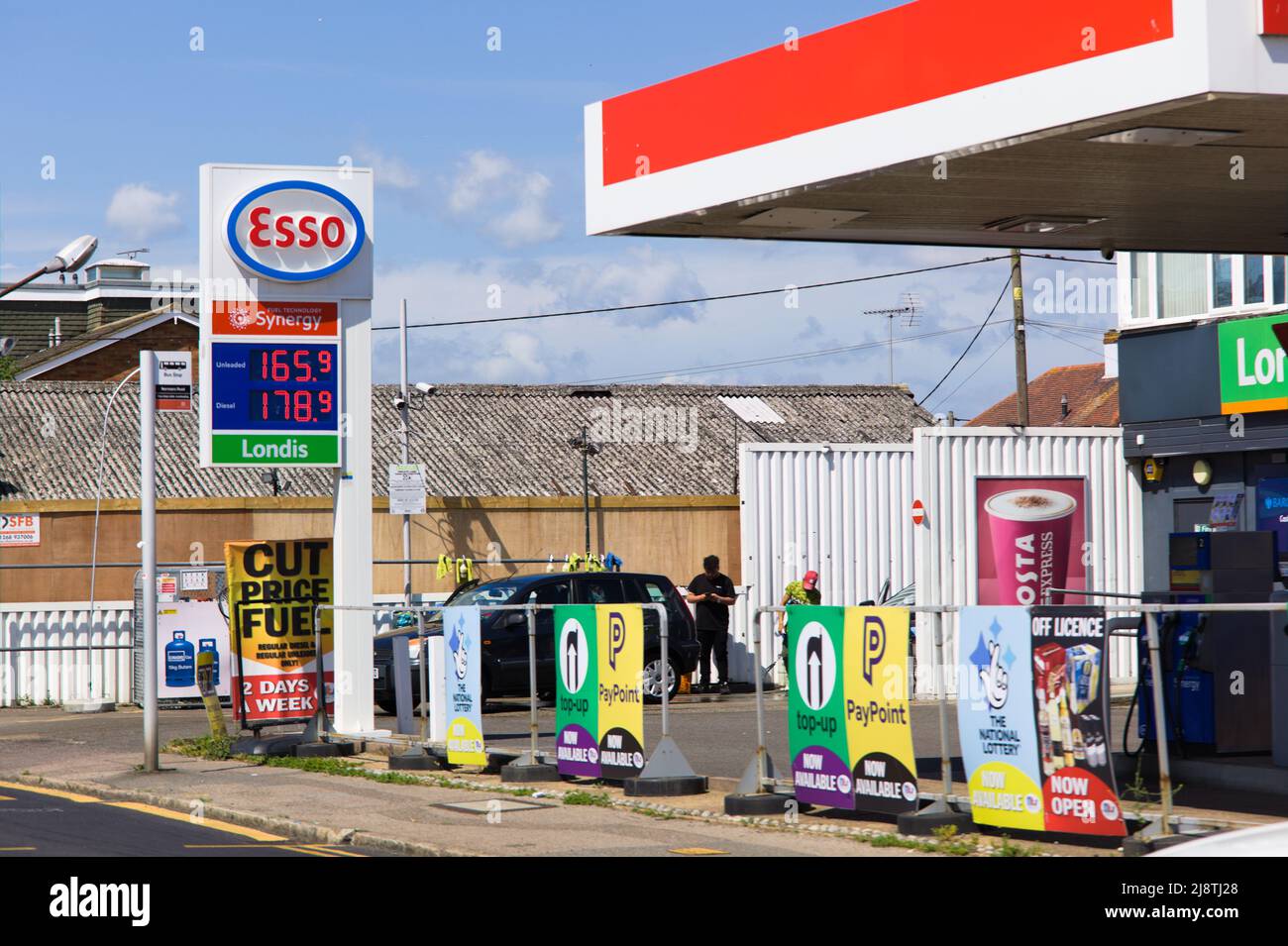 Fuel and Energy / Rising Cost of Fuel View of a Petrol Station