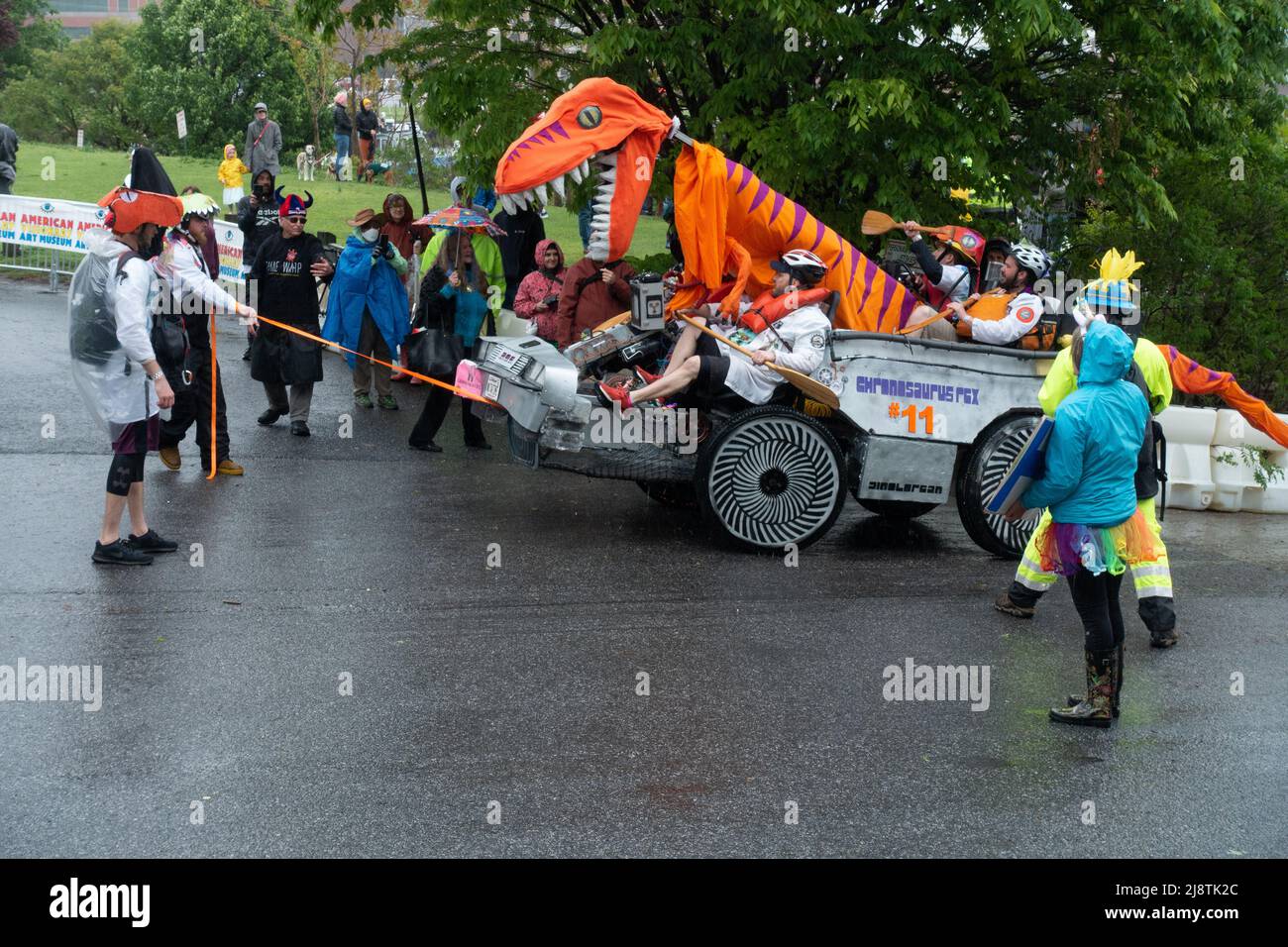 American Visionary Arts Museum Kinetic Sculpture Race Baltimore Maryland AVM Stock Photo