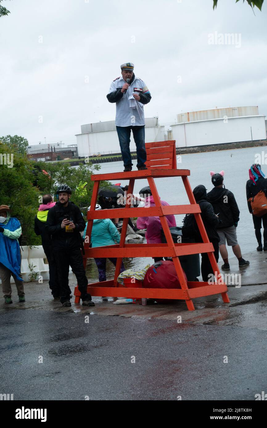 American Visionary Arts Museum Kinetic Sculpture Race Baltimore Maryland AVM Stock Photo