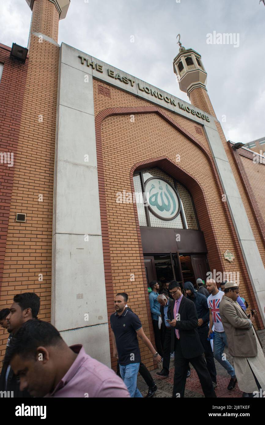 London, 18/08/2017: Moschea di East London - the East London Mosque, Whitechapel Rd. © Andrea Sabbadini Stock Photo