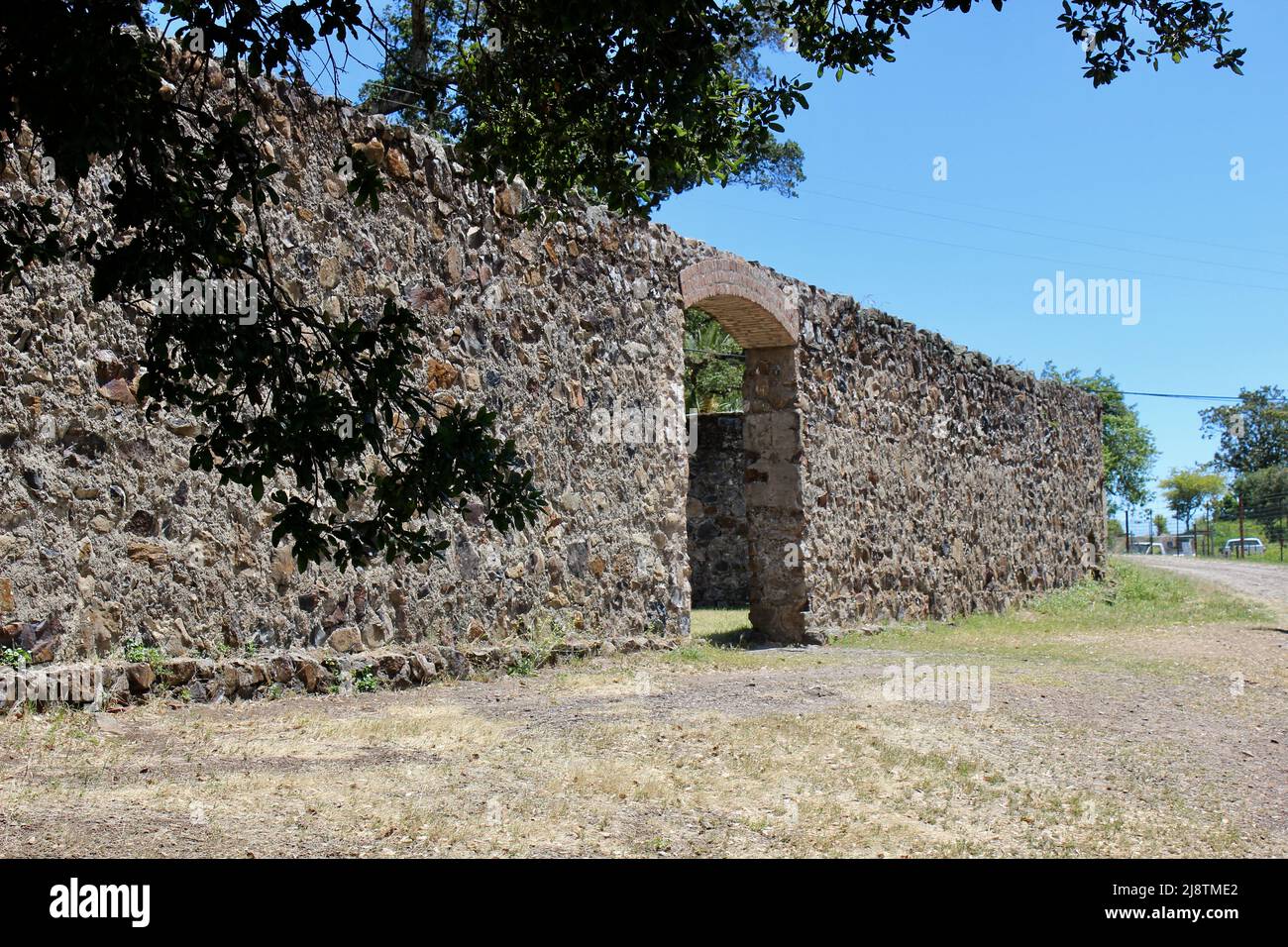 Winery Ruins, Jack London State Historic Park, California Stock Photo