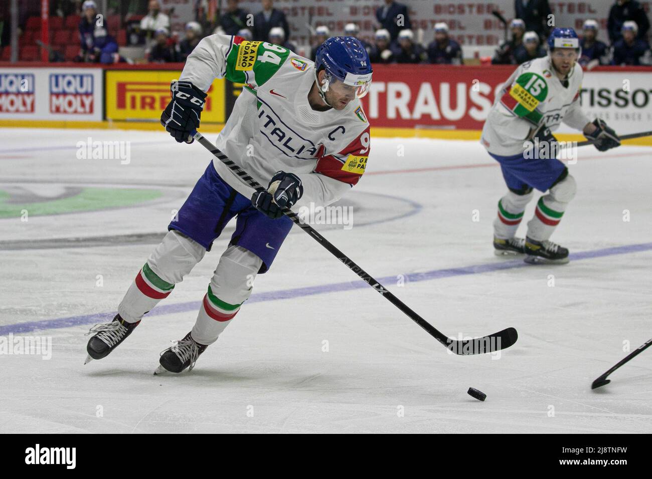 Ice Hall, Helsinki, Finland, May 18, 2022, FRANK Daniel (Italy) during