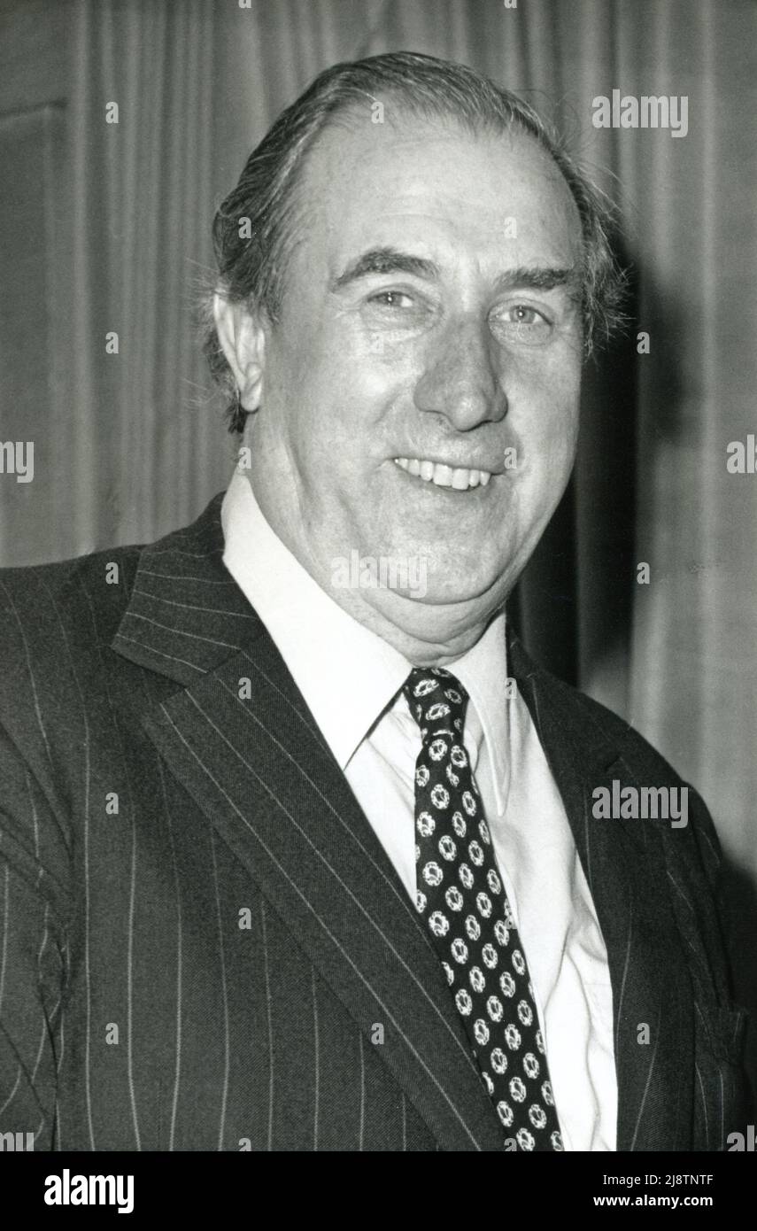 William Duncan, Deputy Chairman of ICI (Imperial Chemical Industries), attends a photo call in London in 1981. In 1983 he became Chairman and Chief Executive of Rolls Royce. Stock Photo