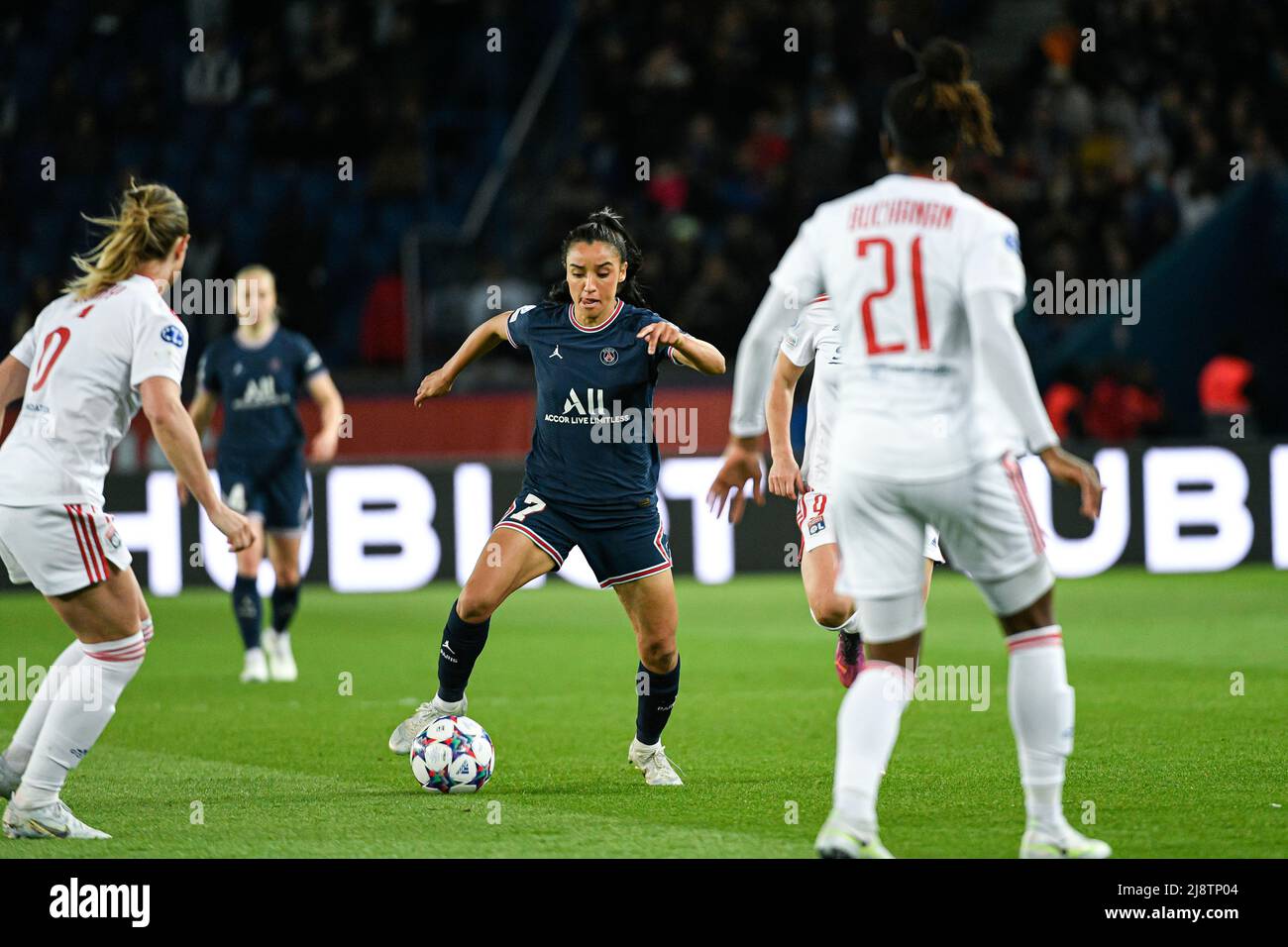 Sakina Karchaoui during the UEFA Women's Champions League, semi-finals