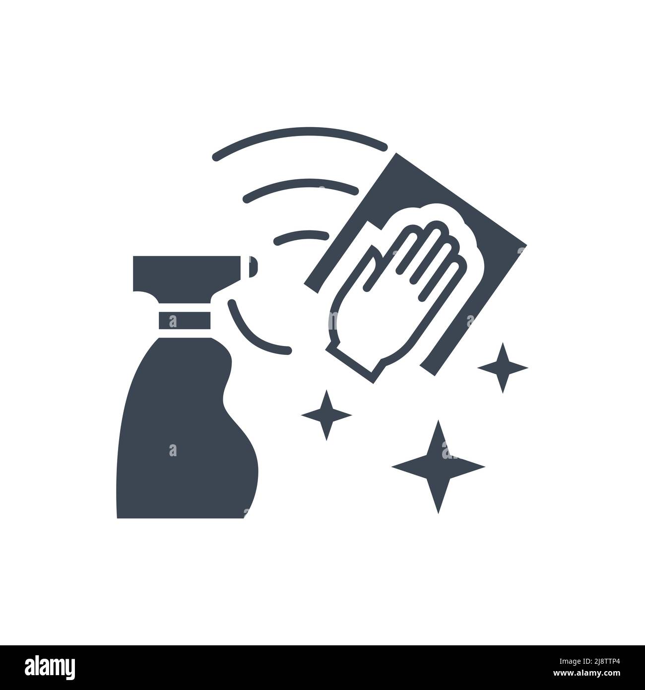 Wipe clean surface Stock Vector Images Alamy