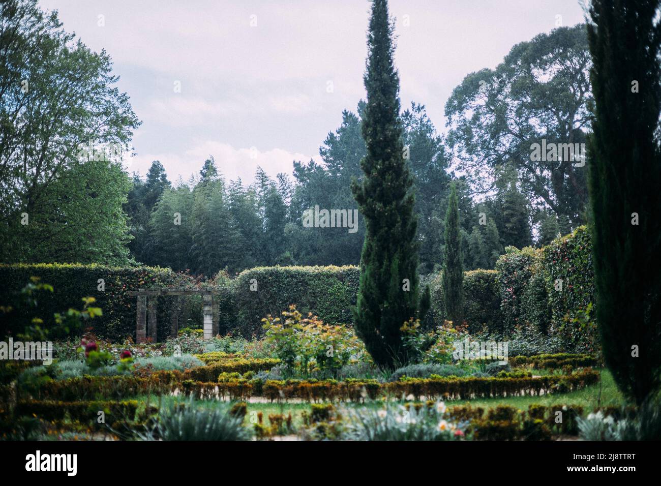 Porto, Portugal, 11.04.22 Überblick botanischer Garten. Foto