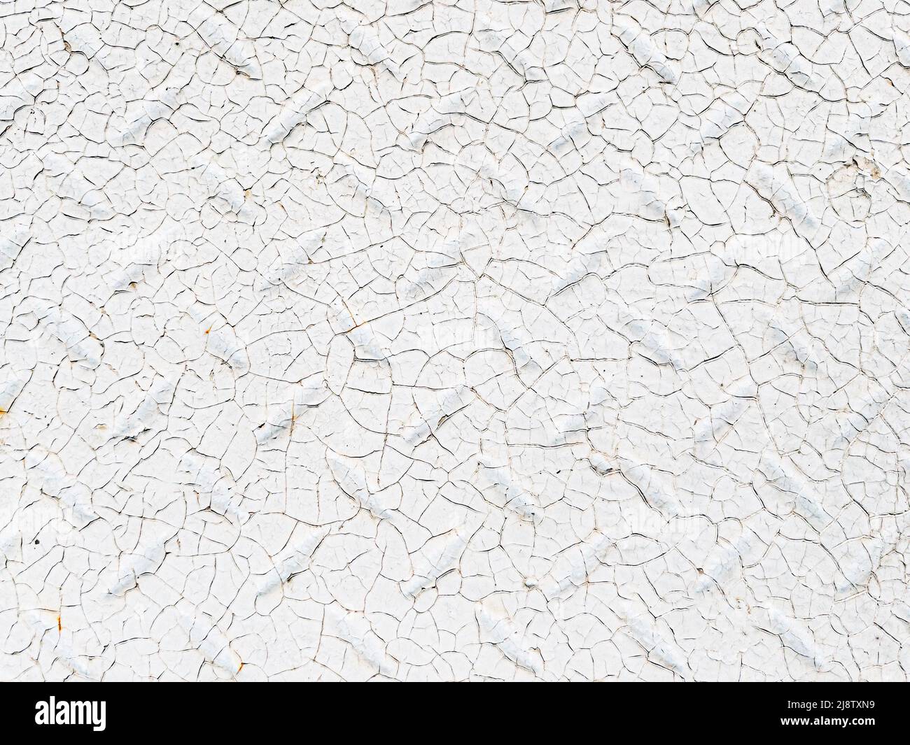 White steel corrugated sheet with texture surface as a background in full screen Stock Photo