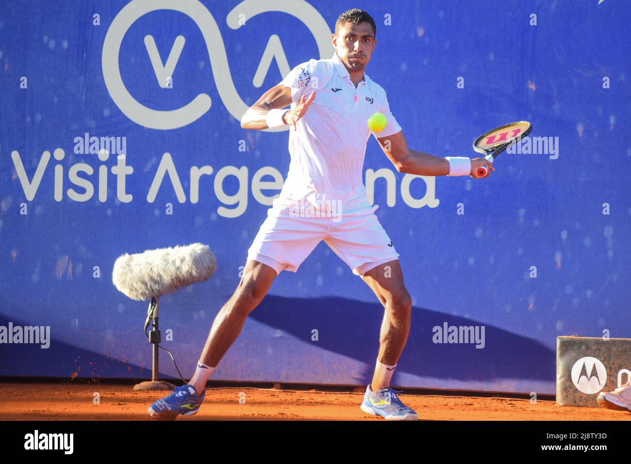 Thiago Monteiro (Brazil). Argentina Open 2022 Stock Photo