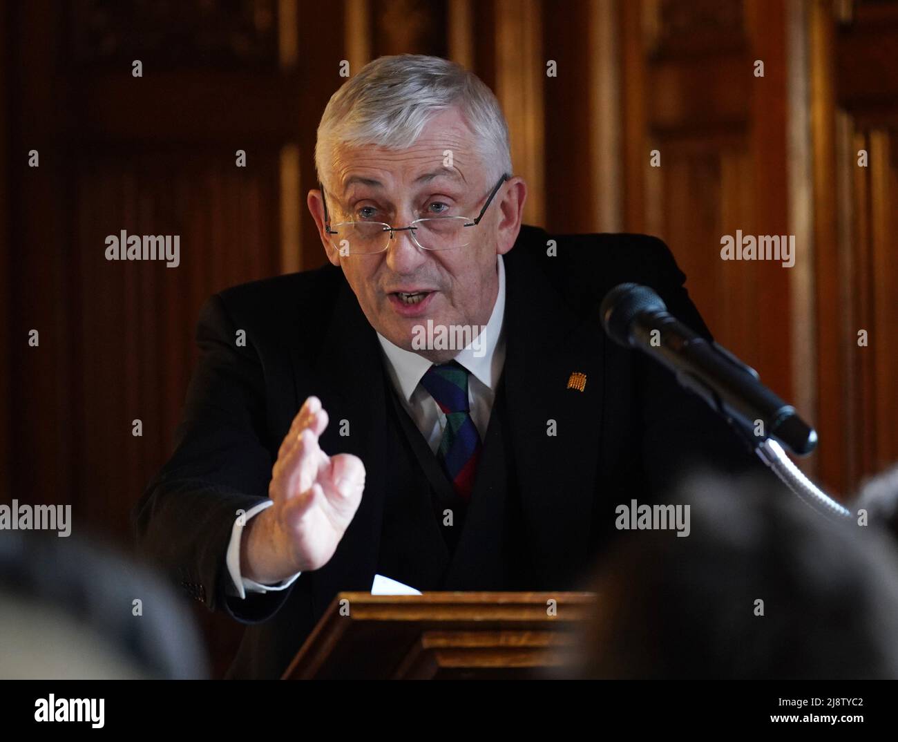 Speaker Of The House Of Commons Sir Lindsay Hoyle Speaking, During An ...