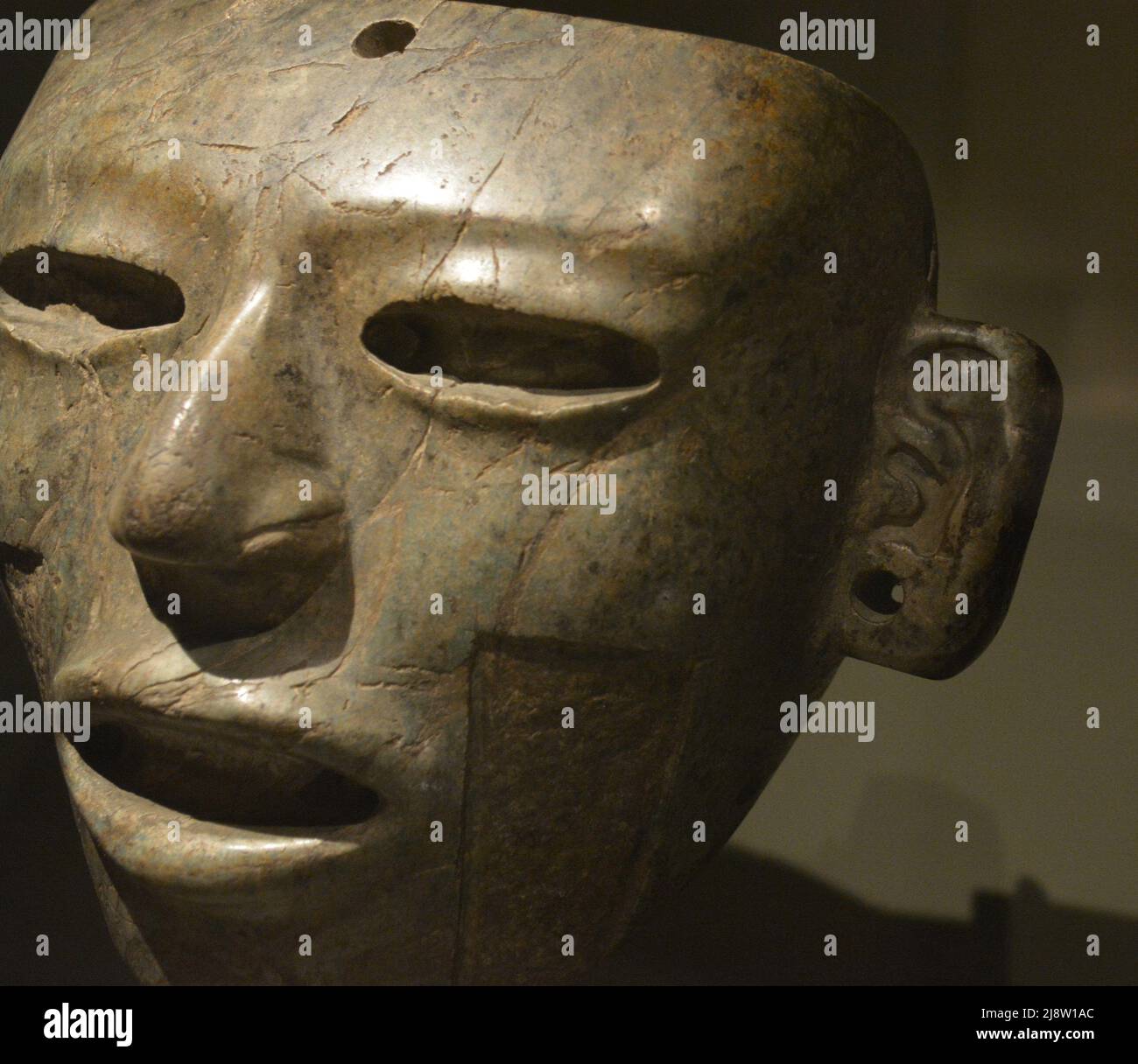 Precolumbian Masks Stock Photo