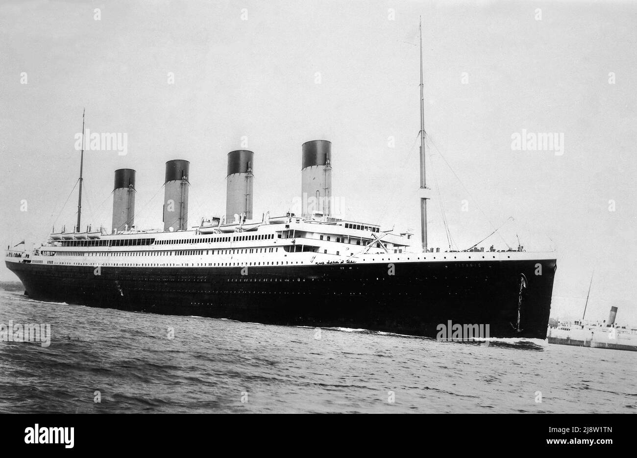 RMS Titanic Stock Photo