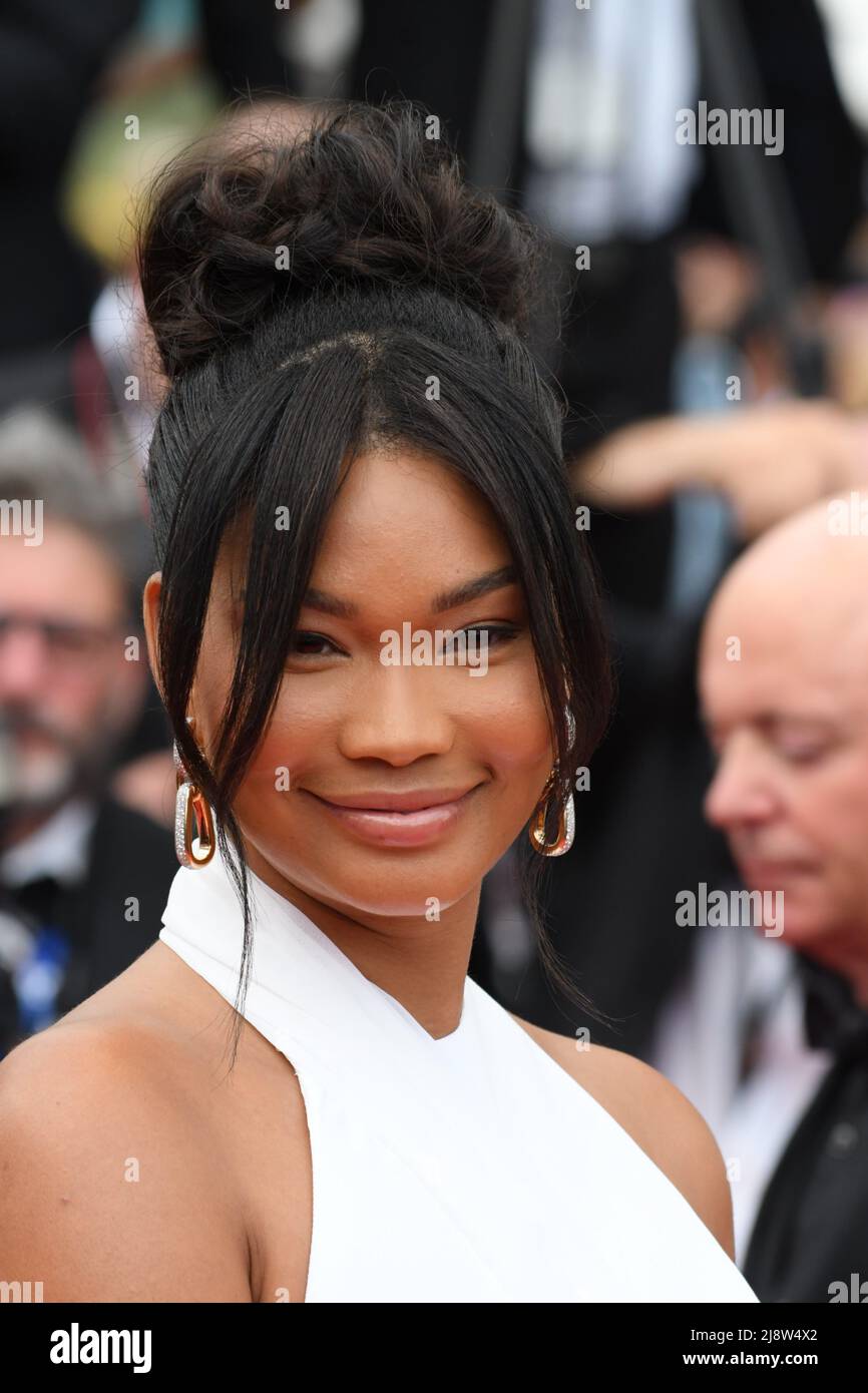 Cannes, France. 18th May, 2022. 75th Cannes Film Festival 2022, red