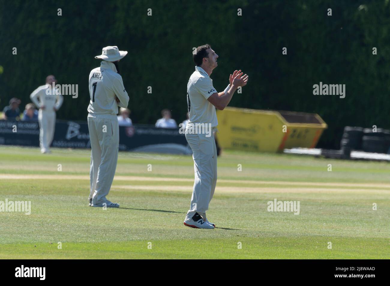 Surrey's Australian bowler Dan Worrall Stock Photo