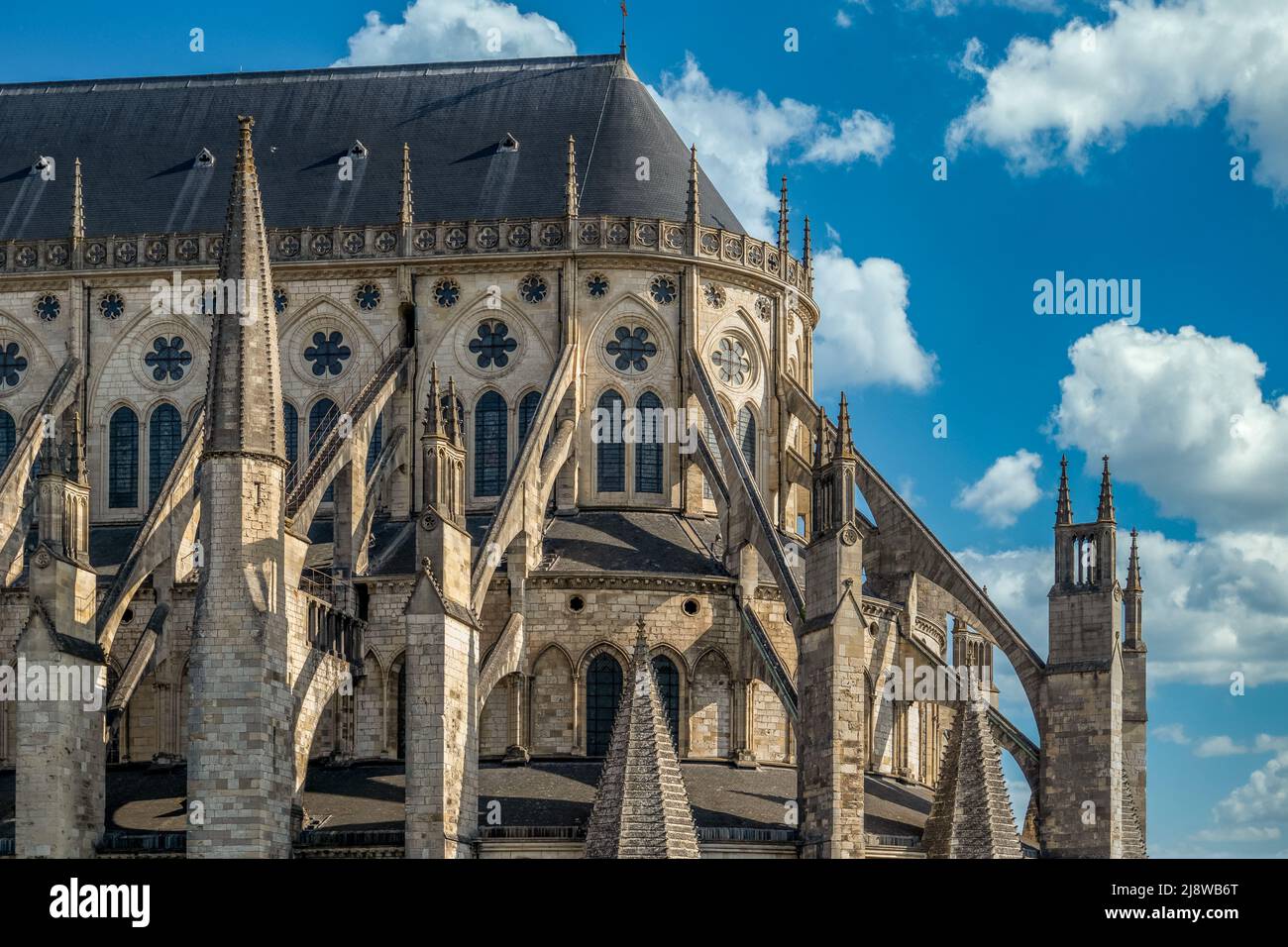 Bourges france aerial hi-res stock photography and images - Alamy
