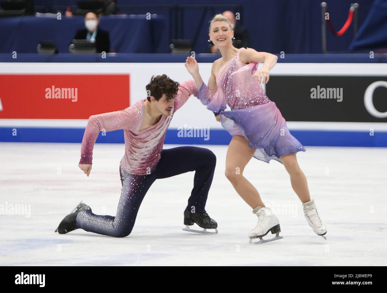 Piper Gilles / Paul Poirier of canada during the ISU World Figure