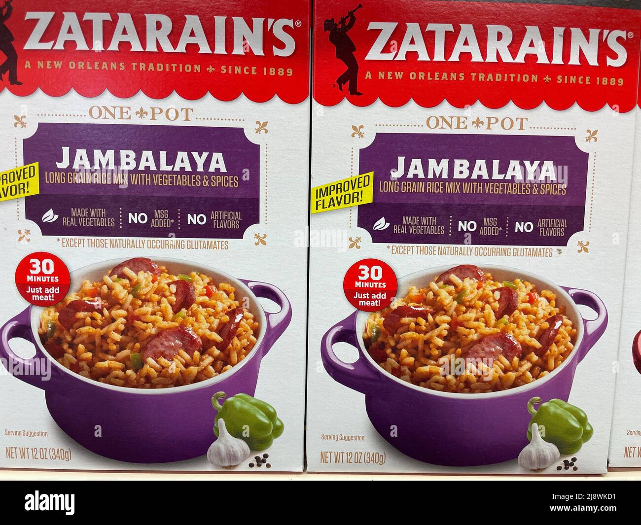 Zatarain's One Pot Red Beans & Rice - 12 oz