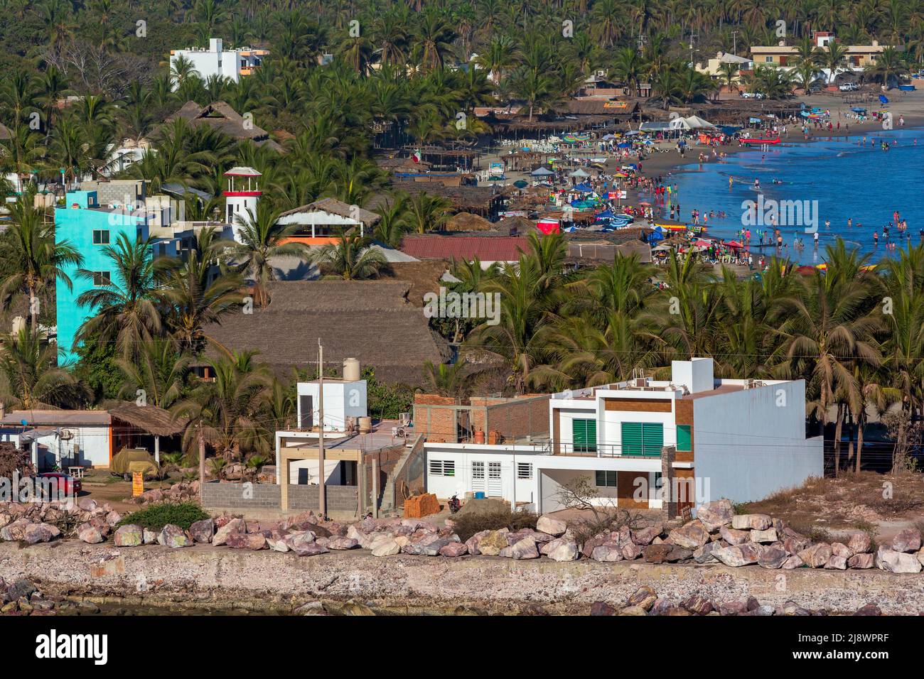 Stone Island, Port of Mazatlan, Sinaloa, Mexico Stock Photo Alamy