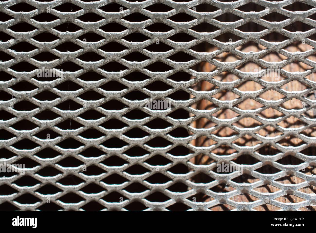 Metal grid texture background with abstract pattern Stock Photo - Alamy