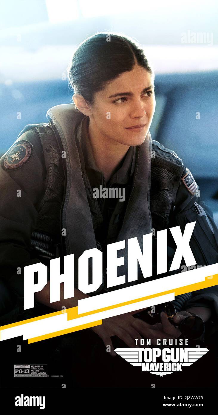 TOP GUN: MAVERICK, (aka TOP GUN 2), US character poster, Monica Barbaro