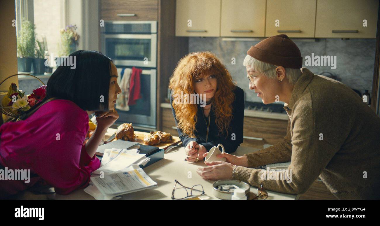RUSSIAN DOLL, from left Greta Lee, Natasha Lyonne, Rebecca Henderson