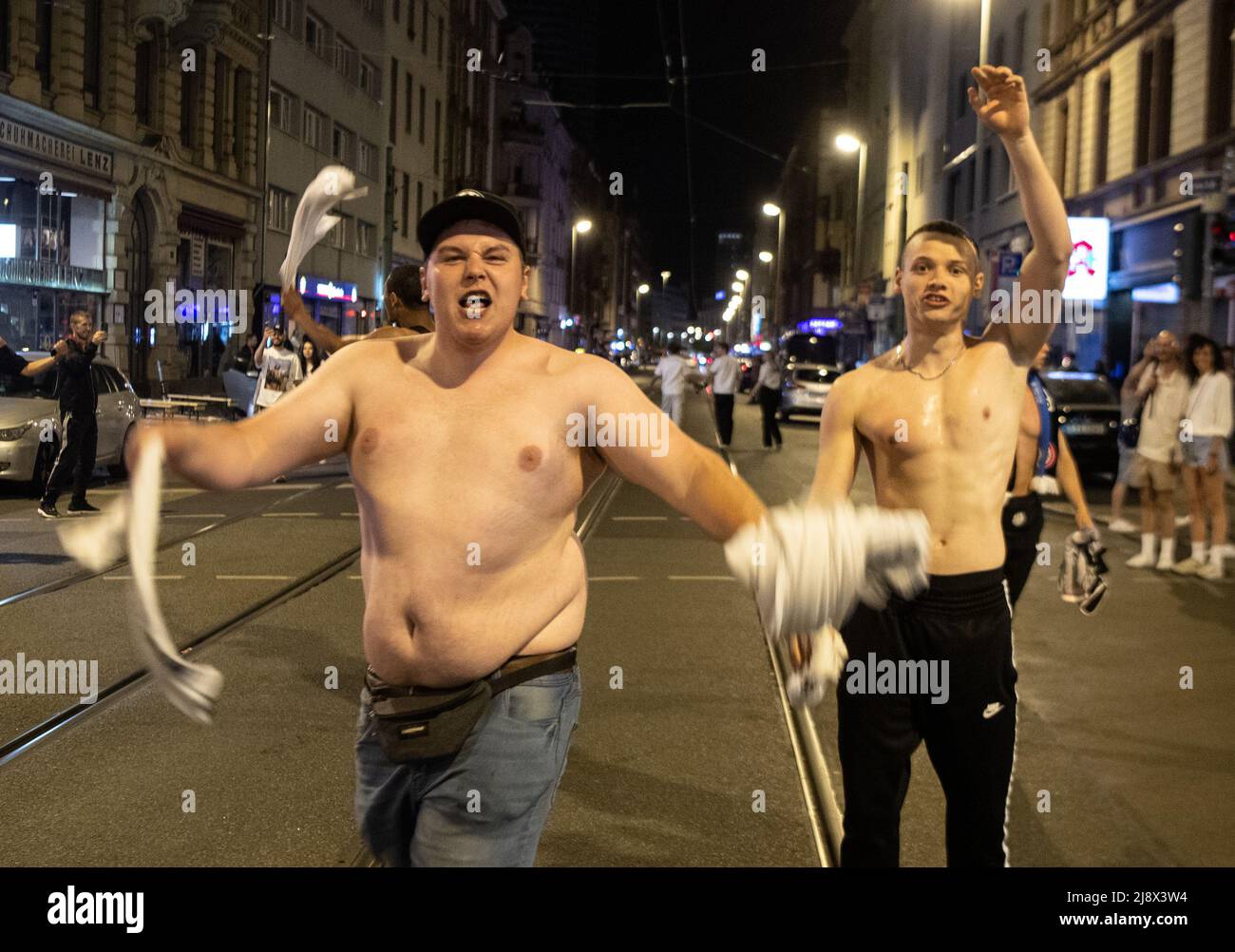 19 May 2022, Hessen, Frankfurt/Main: Soccer: Europa League, Eintracht ...