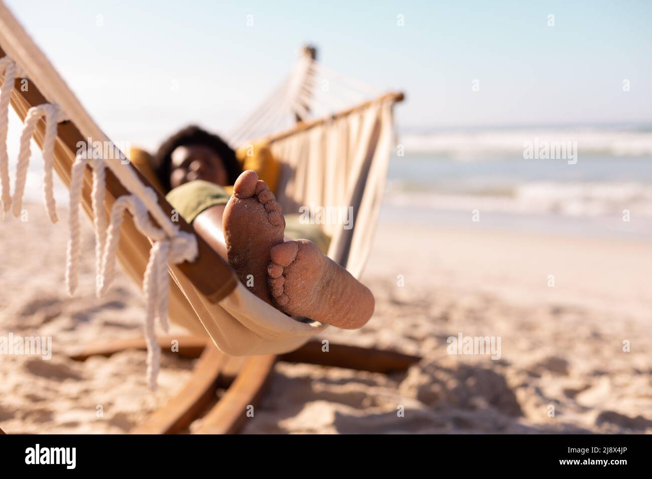 Mature woman feet hi-res stock photography and images - Alamy