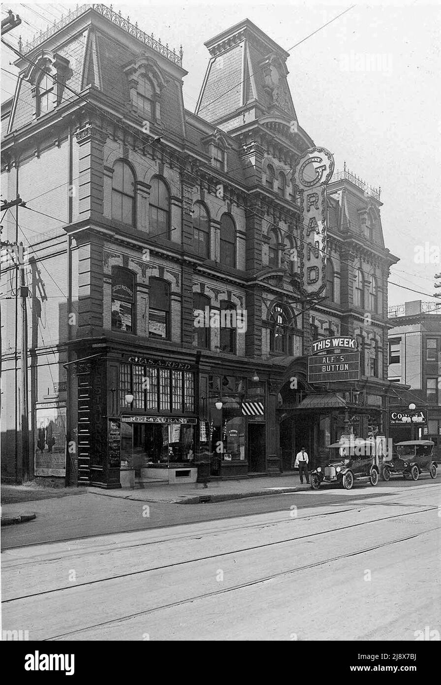 Grand Opera House, 11 Adelaide Street West. Toronto, Canada ca. 1921