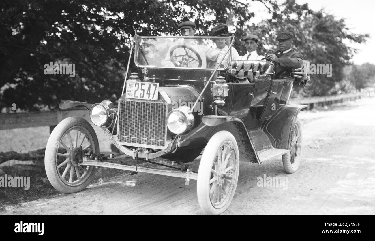 Electric Car Company's Car, 1912  ca.  1912 Stock Photo