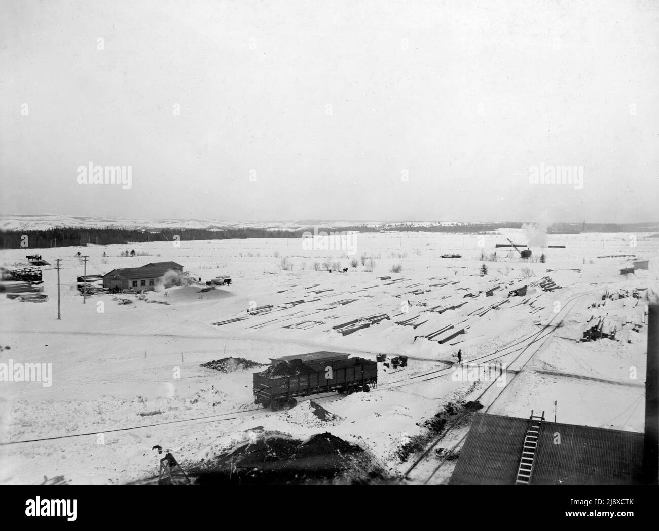 Alma quebec lumber yard hires stock photography and images Alamy