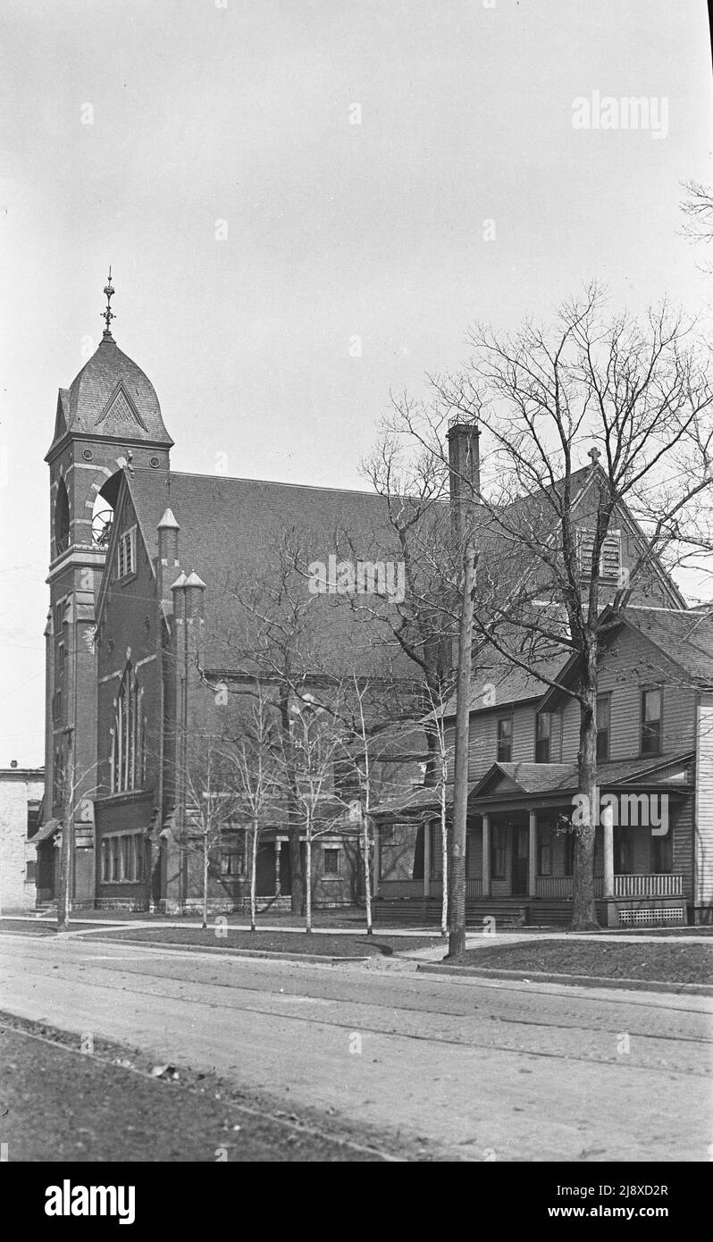Central Methodist Church, Muskegon, Michigan ca.  1911 Stock Photo