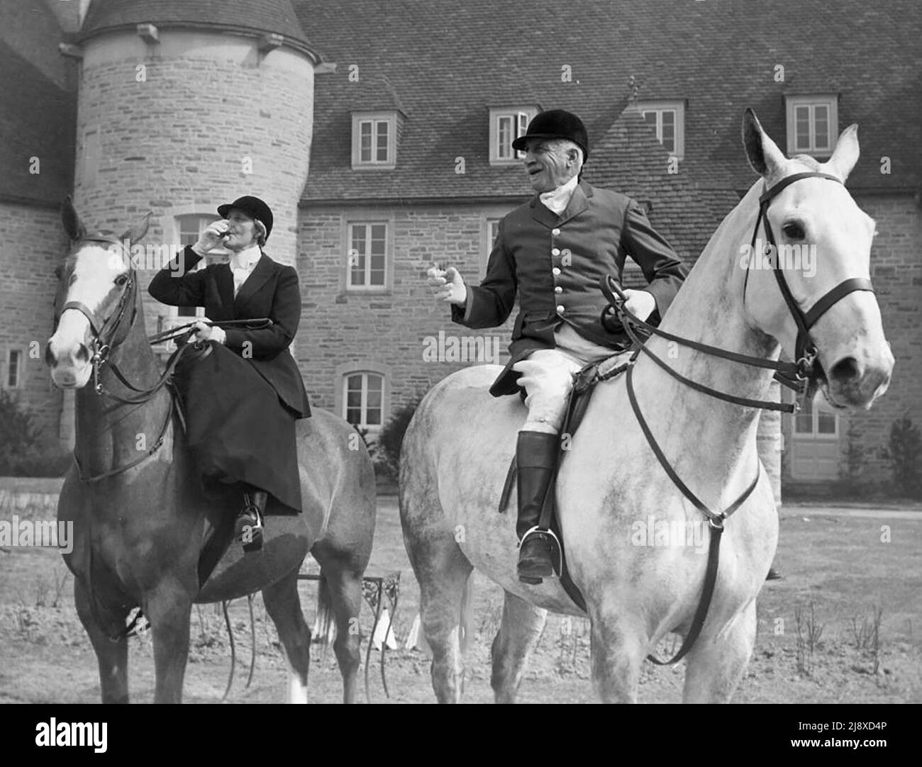 Lady eaton riding a horse hires stock photography and images Alamy