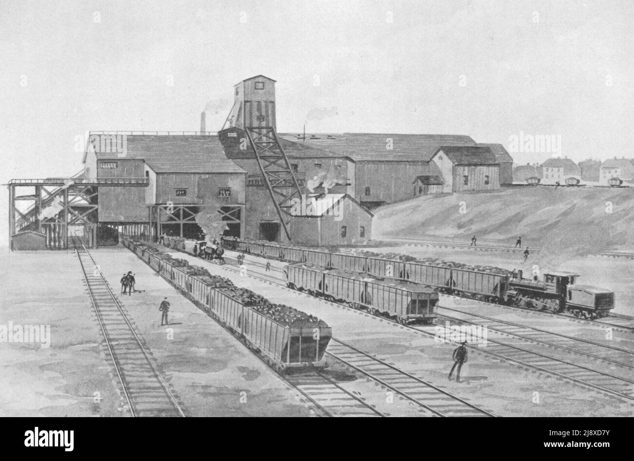 Dominion Coal Company's Reserve Mines Colliery, Cape Breton County