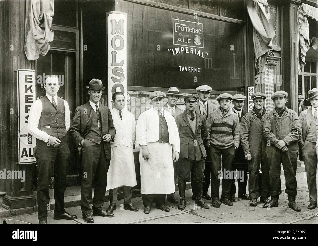 imperial tobacco owner In 1926, 3955 Saint-Jacques Street was occupied by La Taverne Imperial. Its  name was probably inspired by the Imperial Tobacco Company, located nearby.  The owner, Roméo Lamarche, is the first person on