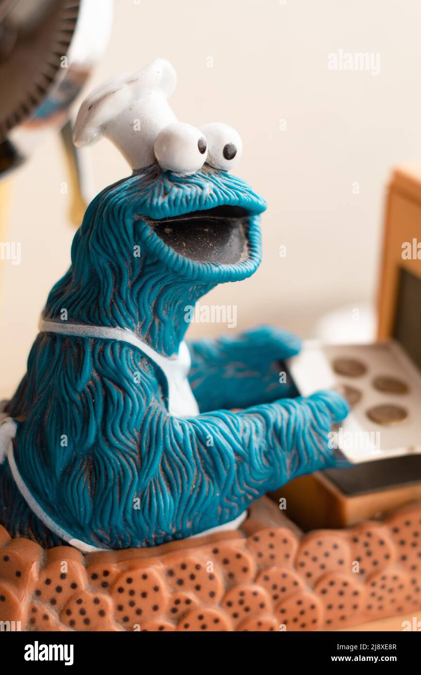cookie monster Stock Photo