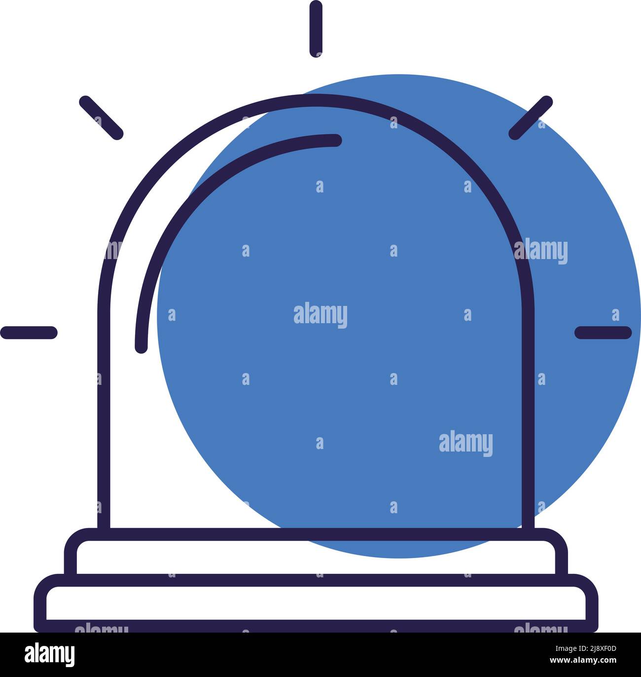 alarm siren design Stock Vector Image & Art - Alamy