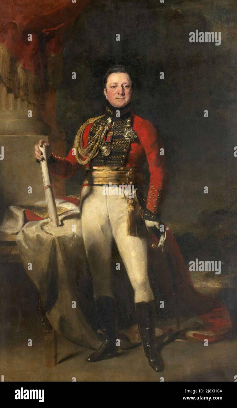 George Ramsay, 9th Earl of Dalhousie, from the National Gallery of ...