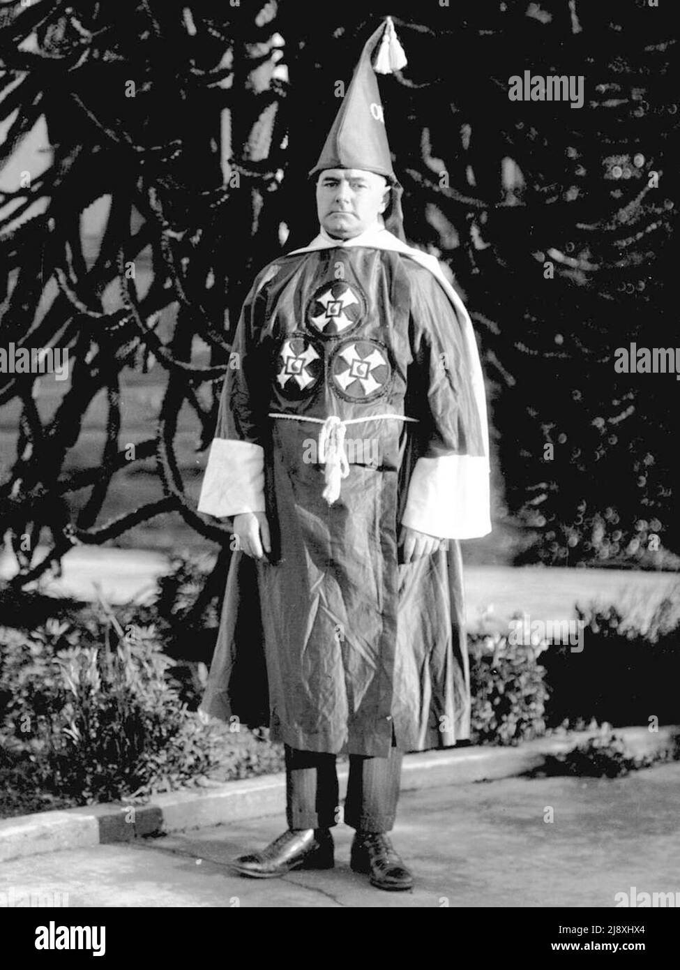 R.G. Wallace, Imperial Wizard of British Columbia, Kanadian Knights of the Ku Klux Klan, in 1925 Stock Photo