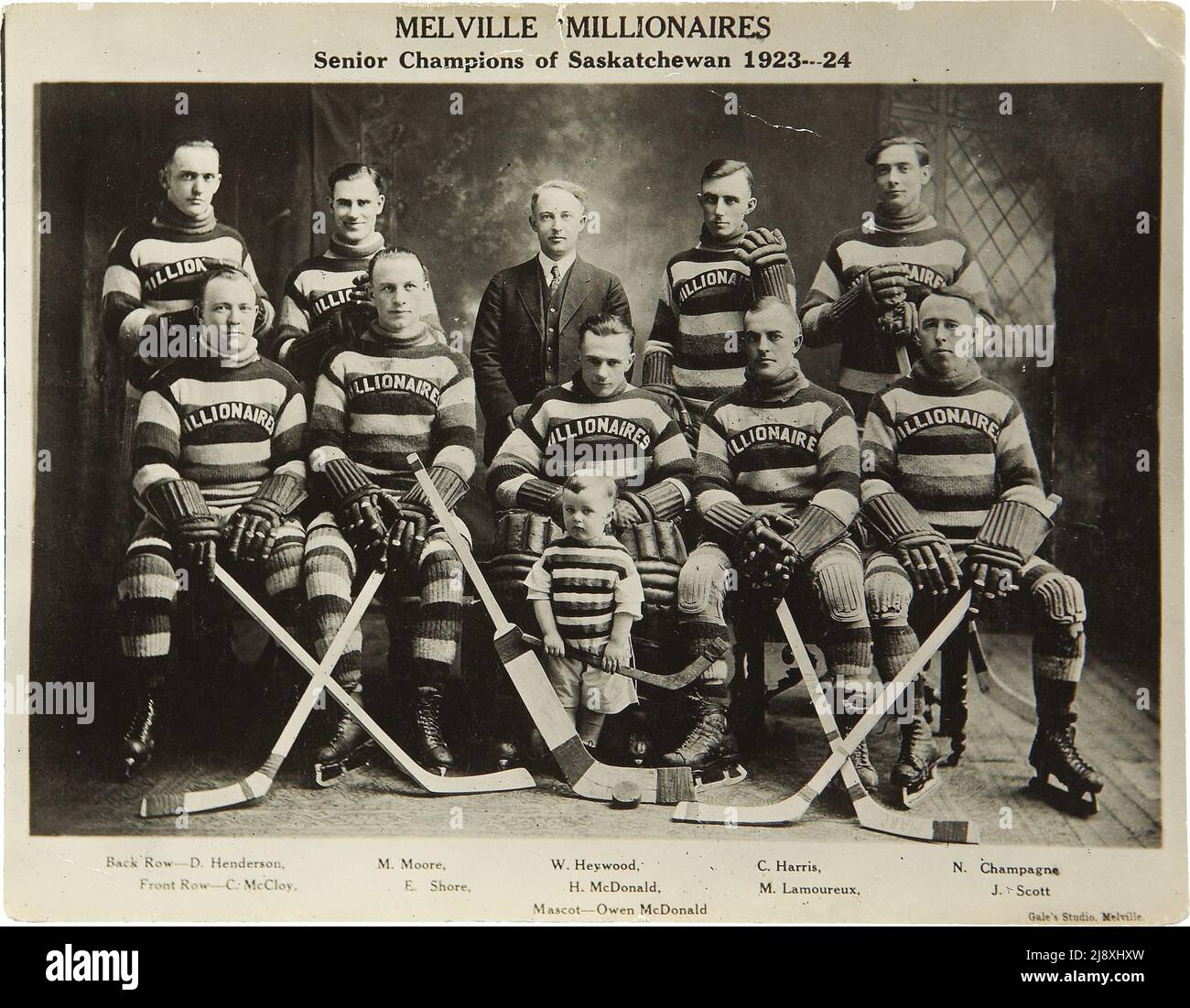 Vintage hockey photo hi-res stock photography and images - Alamy