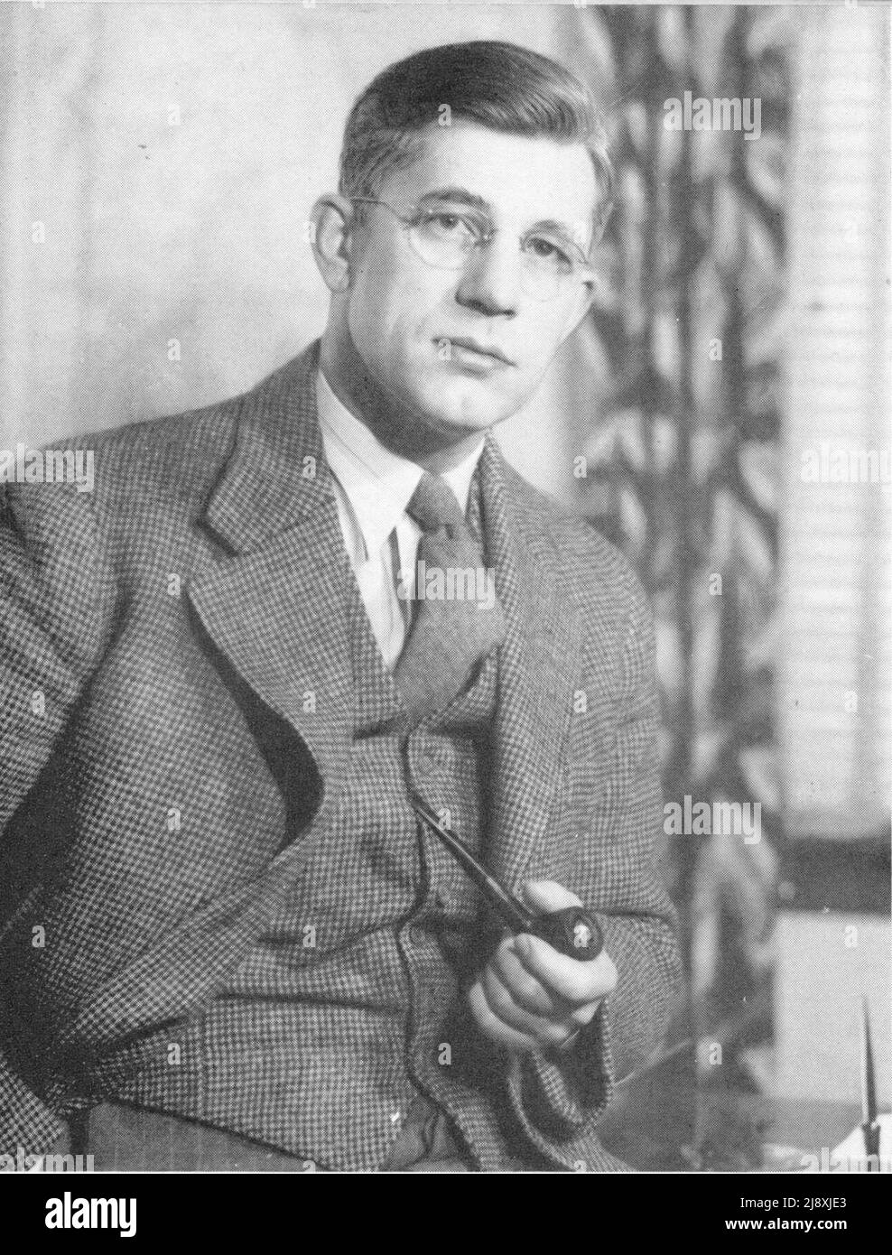 Albert William Trueman (1902 - 1988). Served as President of the University of Manitoba (1945-48) and of University of New Brunswick (1948-53), and as University of Western Ontario (1965-67)  ca.  1947 Stock Photo