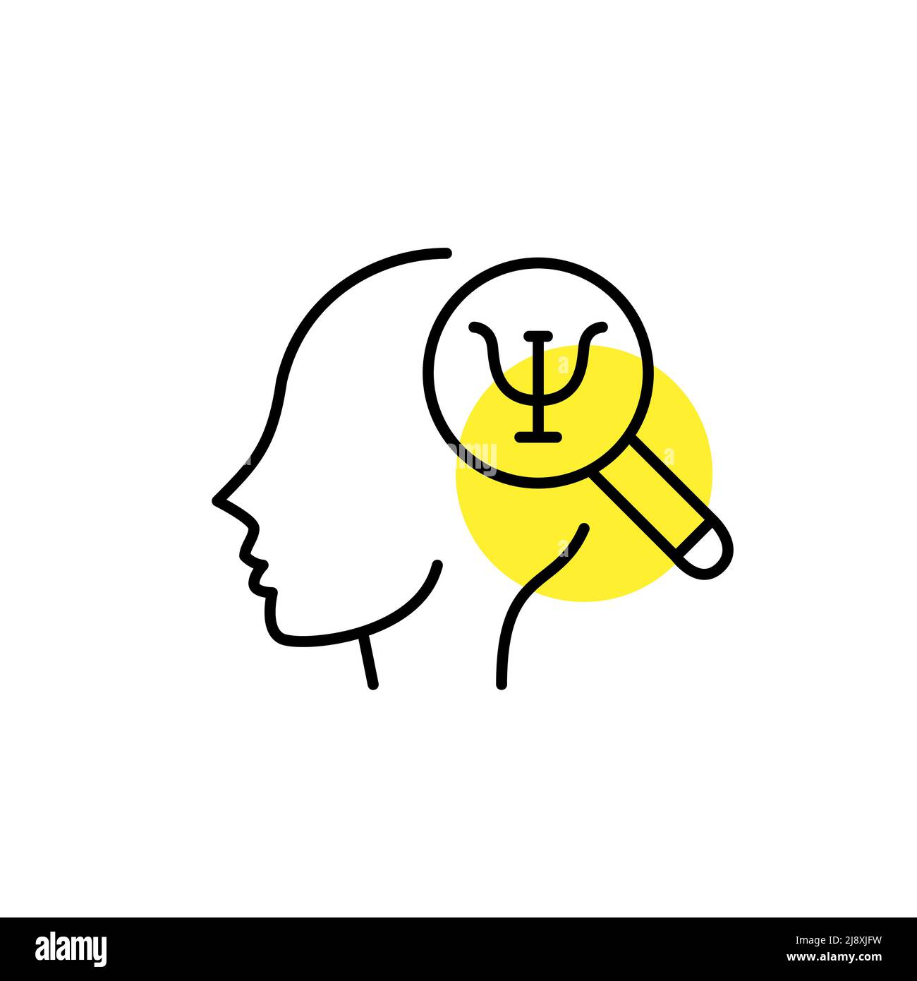 Psychotherapy icon. Pixel perfect, editable stroke line icon Stock Vector