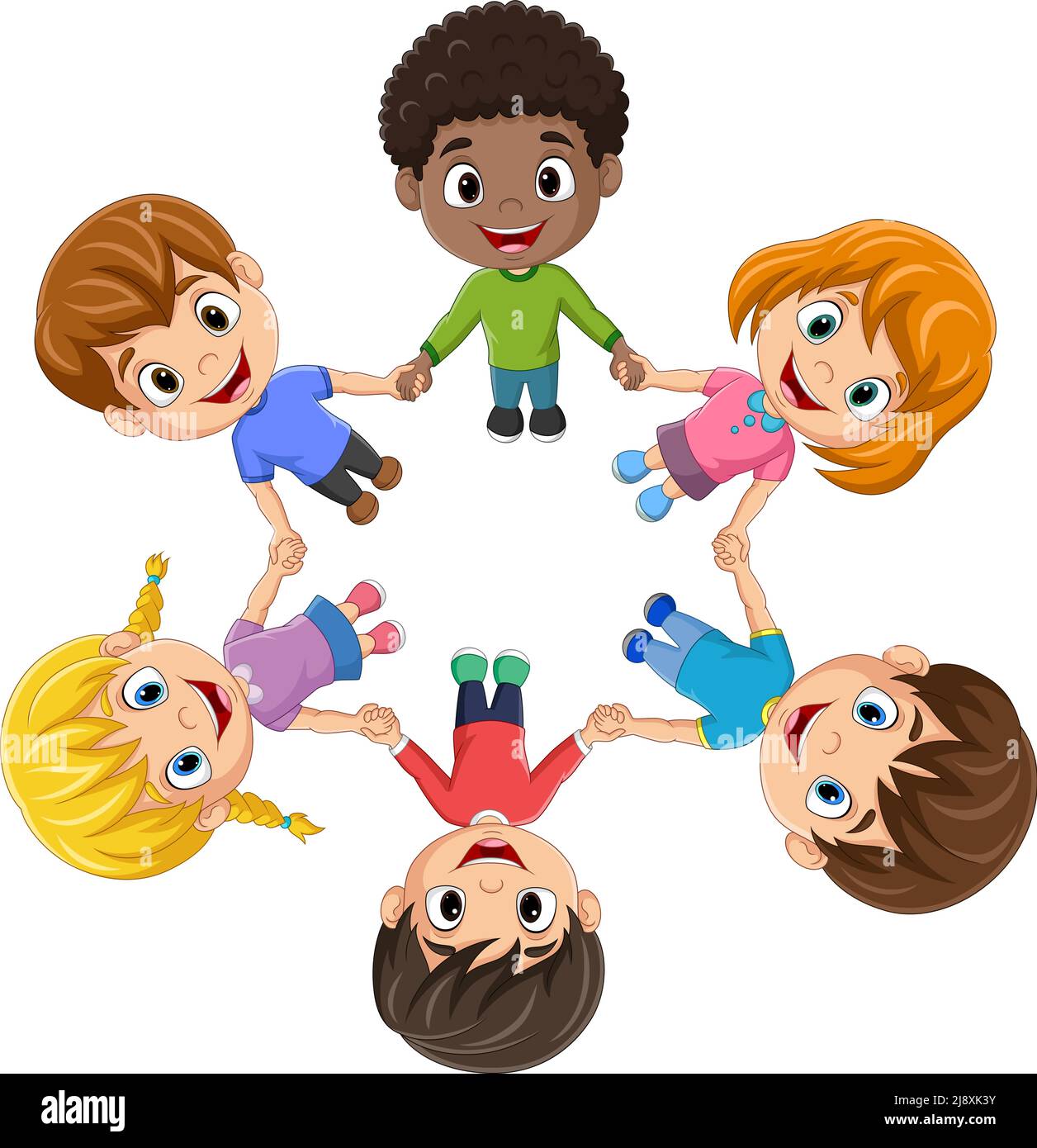 Cartoon children holding hands in a circle Stock Vector Image & Art - Alamy Cartoon children holding hands in a circle Stock Vector Image & Art - Alamy