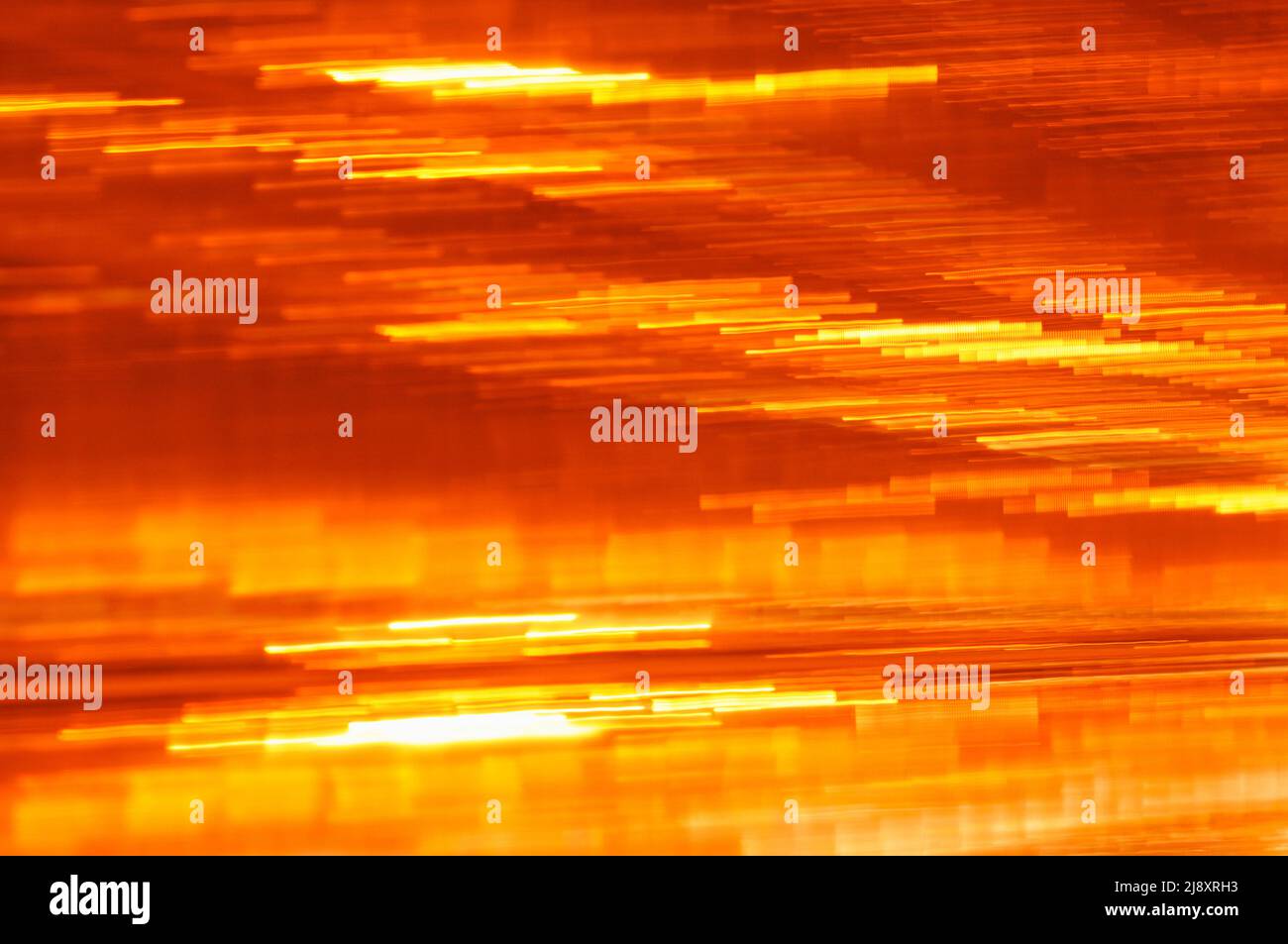 Motion-blurred light streaks Stock Photo