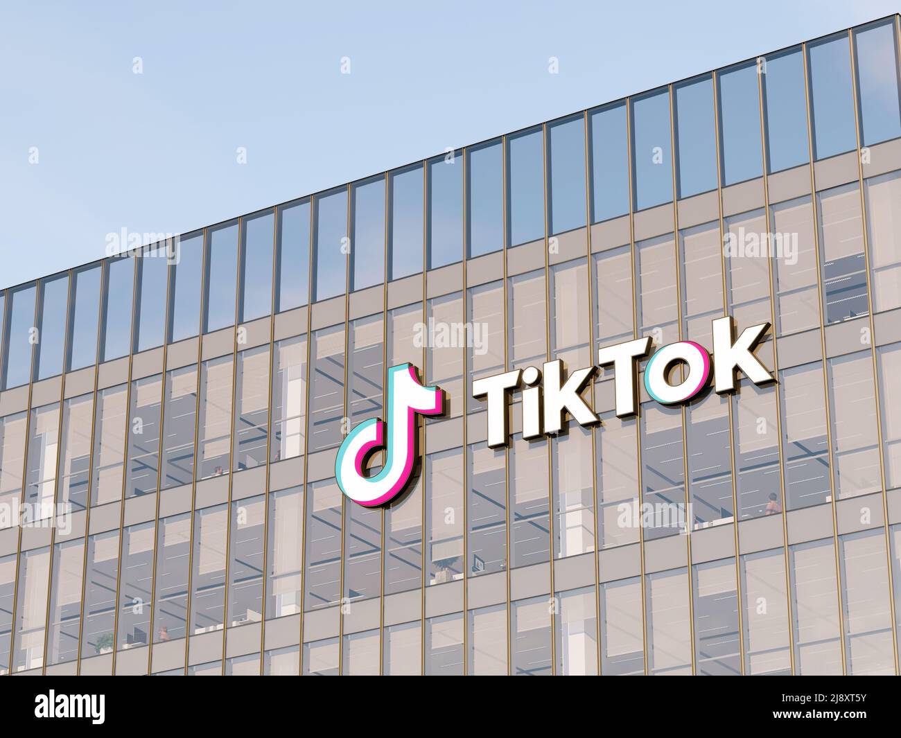 Tiktok 3d logo hires stock photography and images Alamy