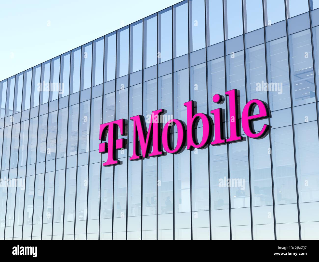 Bonn, Germany. May 2, 2022. Editorial Use Only, 3D CGI. TMobile