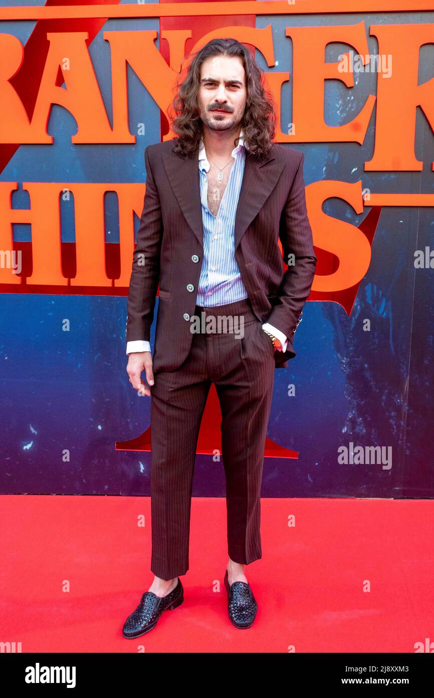 Guests at photocall for the premiere of the television series Stranger Things Season 4 in Madrid, May 18, 2022. Credit: CORDON PRESS/Alamy Live News Stock Photo