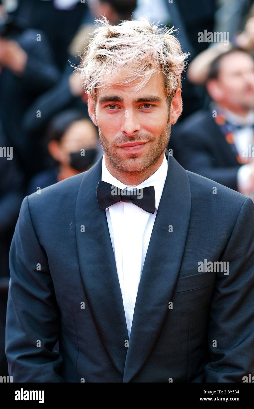 Cannes, France. 18th May, 2022. Cannes, France, Wednesday, May. 18, 2022 - Jon Kortajarena is seen at the Top Gun Maverick red carpet during the 75th Cannes Film Festival at Palais des Festivals et des Congrès de Cannes . Picture by Credit: Julie Edwards/Alamy Live News Stock Photo