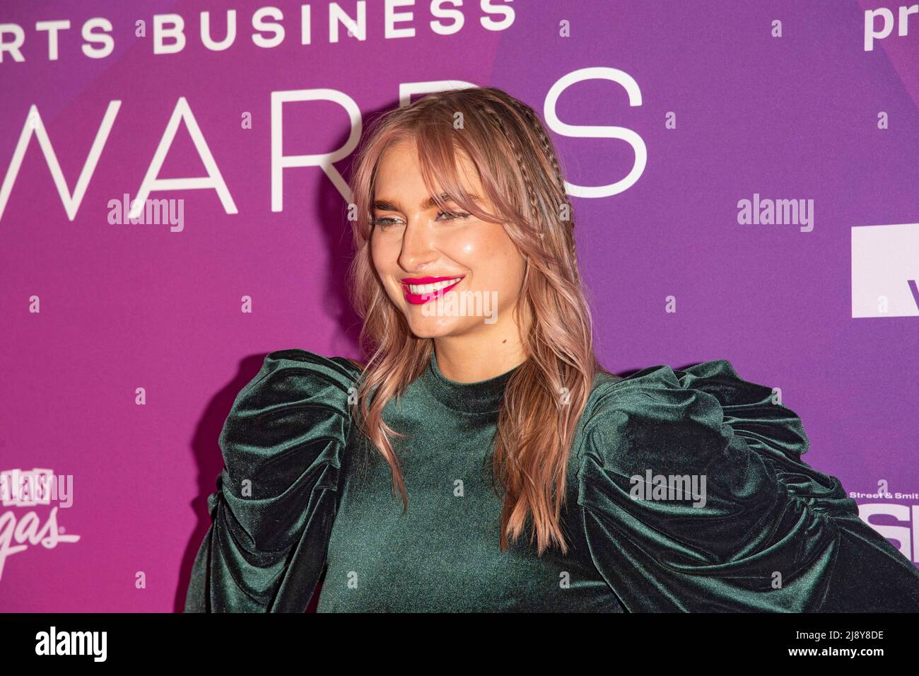 New York, United States. 18th May, 2022. Monica Aksamit attends the