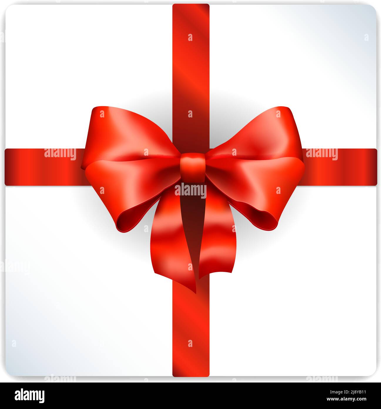 Vector Red bow isolated on white background. EPS10 opacity Stock Vector ...