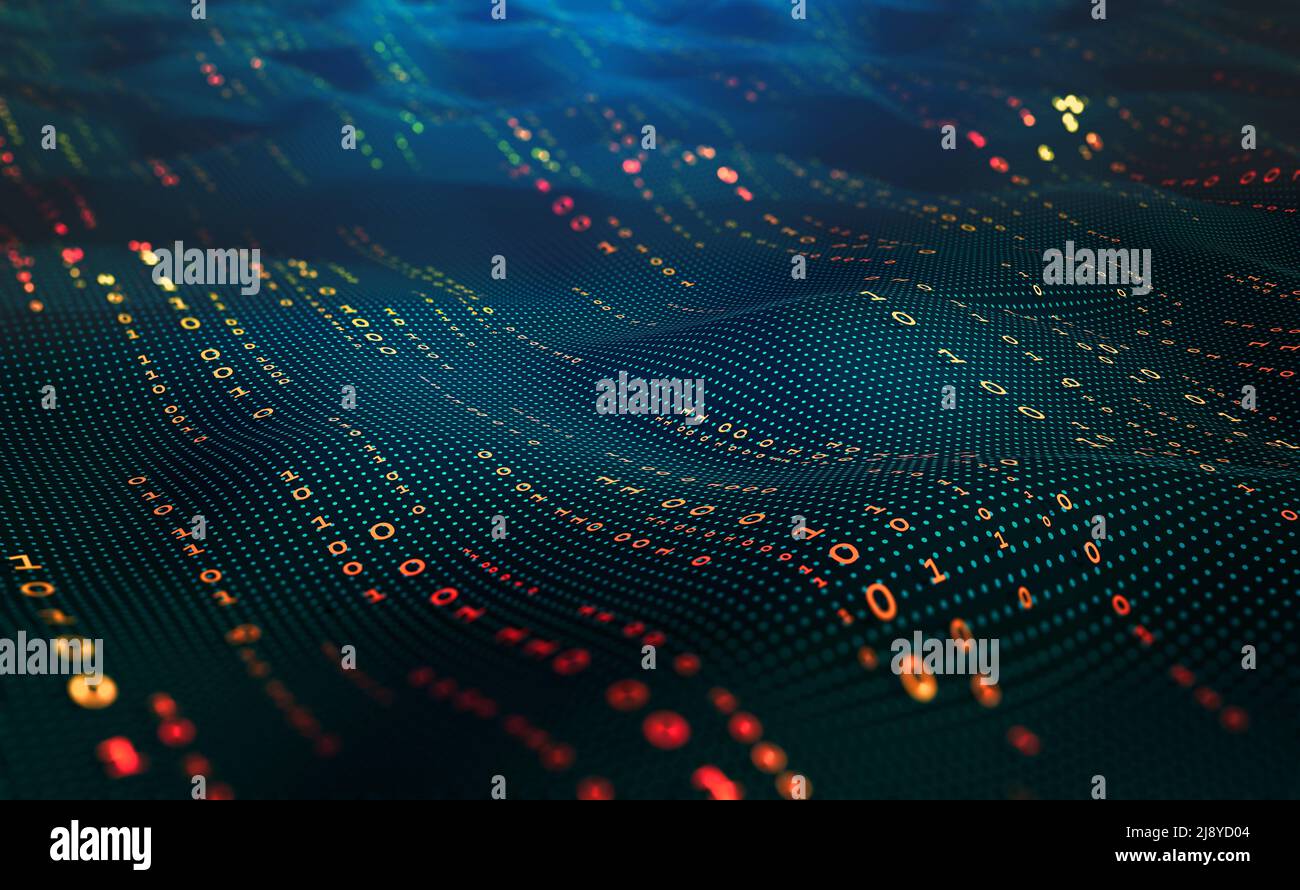 Data encoding hi-res stock photography and images - Alamy