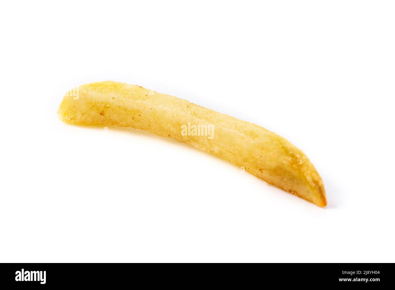 Fried potato, french fries isolated on white background Stock Photo